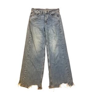 American Eagle super high rise baggy wide leg jeans
